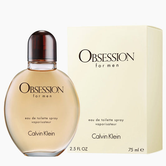 Calvin Klein Obsession for Men Eau De Toilette Spray 75ml