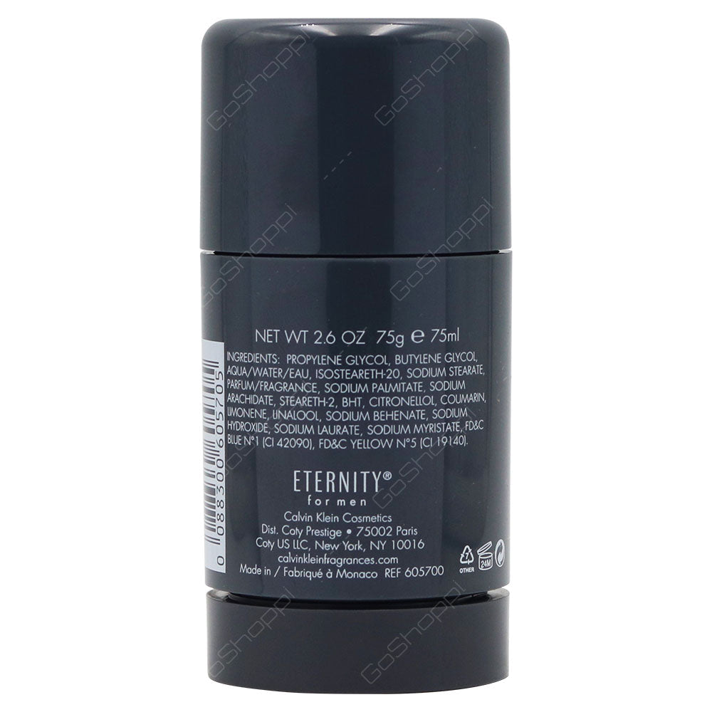 Calvin Klein Eternity For Men Deodorant Stick 75g