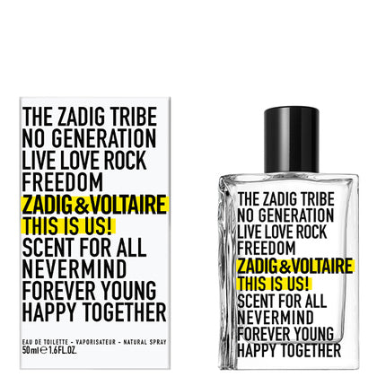 Zadig & Voltaire This is Us! L'Eau For All EDT 50ml – Fresh & Vibrant