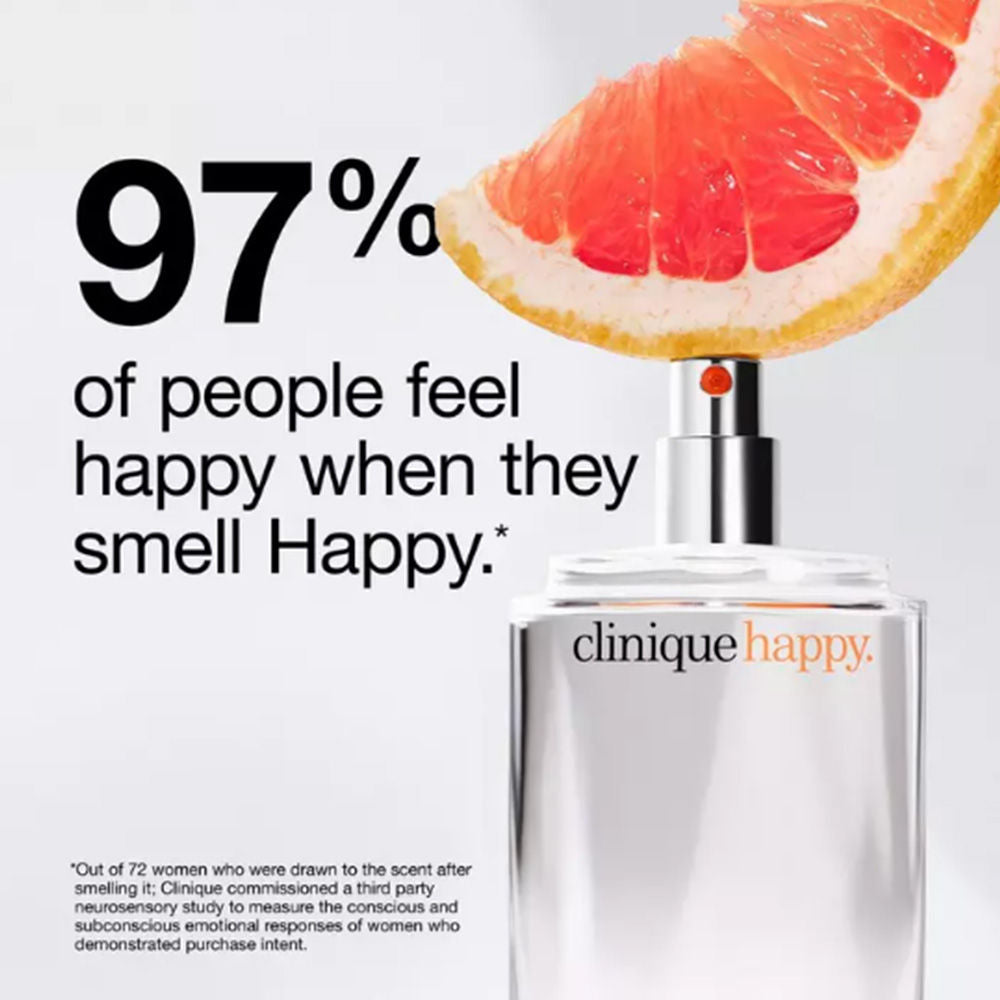 Clinique Happy EDP Spray 100ml - Bright Citrus Floral Joy