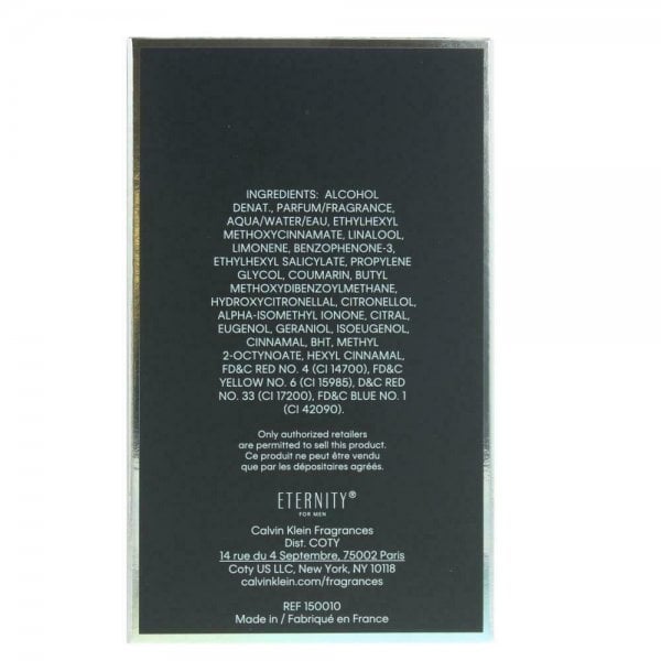 Calvin Klein Eternity Flame For Men Eau de Toilette Spray 100ml