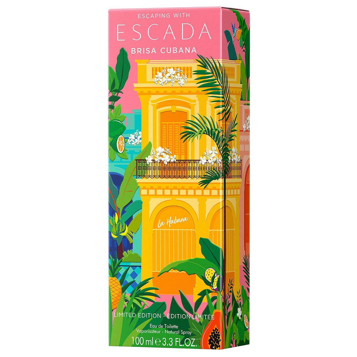 Escada Brisa Cubana  Eau De Toilette Spray Limited Edition 100ml