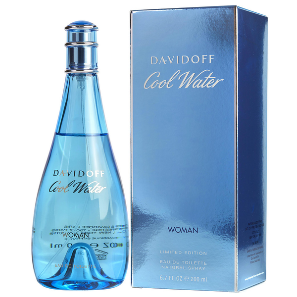 Davidoff Cool Water For Women Eau De Toilette Spray 200ml