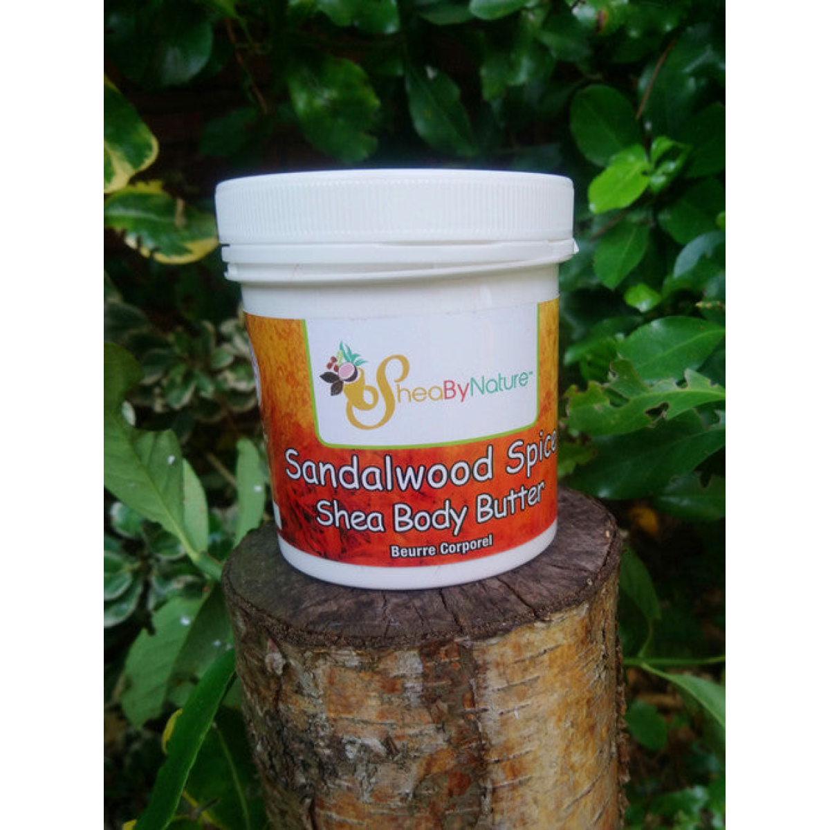 Sheabynature 250g Sandalwood Spice Body Butter for very dry skin. Wit Pure Shea Butter.
