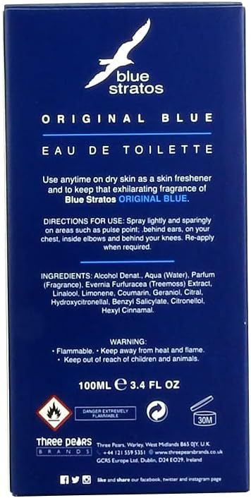 Blue Stratos Eau De Toilette Spray 100ml