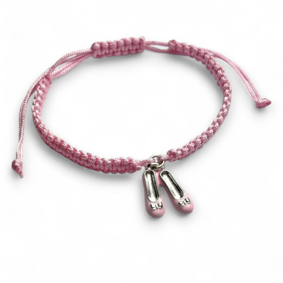 Girls Ballet Shoes Friendship Bracelet - Gift for Dancers