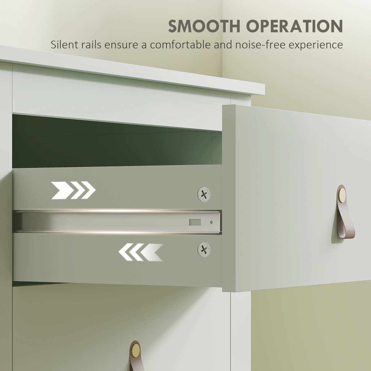 Three drawer shoe cabinet