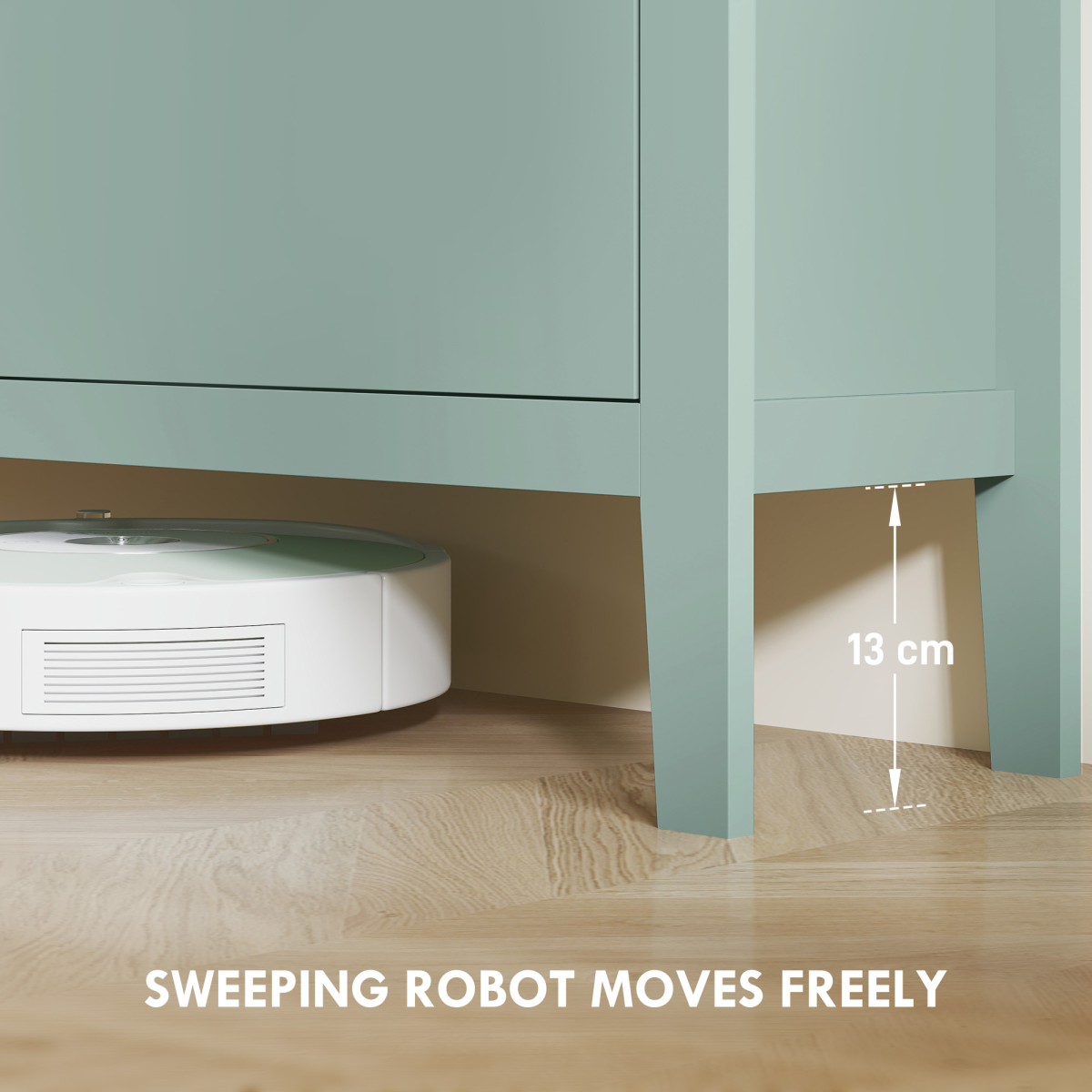 Three drawer shoe cabinet