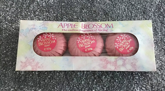 Apple Blossom Soap Trio - 3 x 50g Nourishing Bars