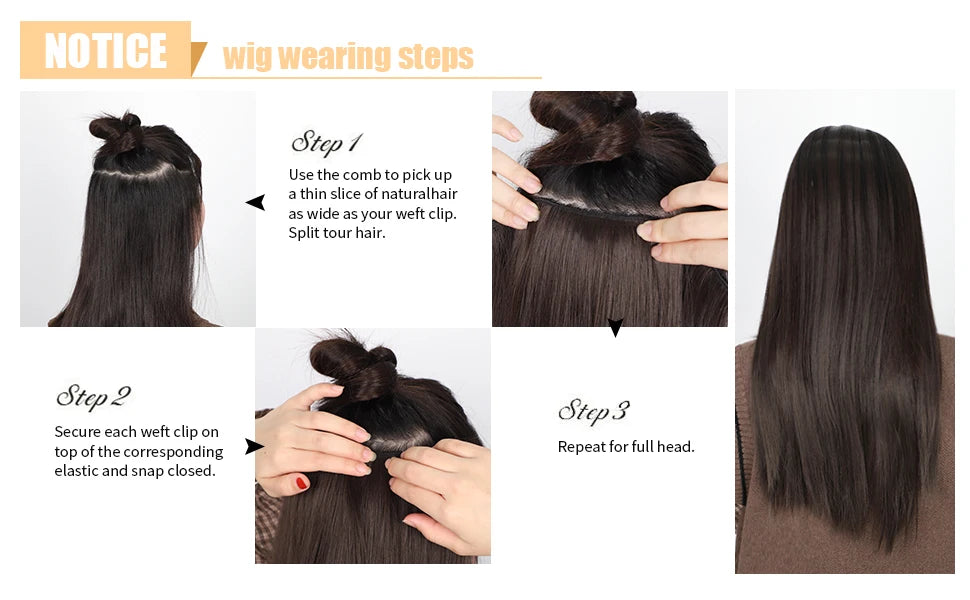 Doreen Full Head Brazilian Machine Remy Clip in Hair Extensions Human Hair 100% Real Natural Hairpiece Clips On 120G 14 To 22