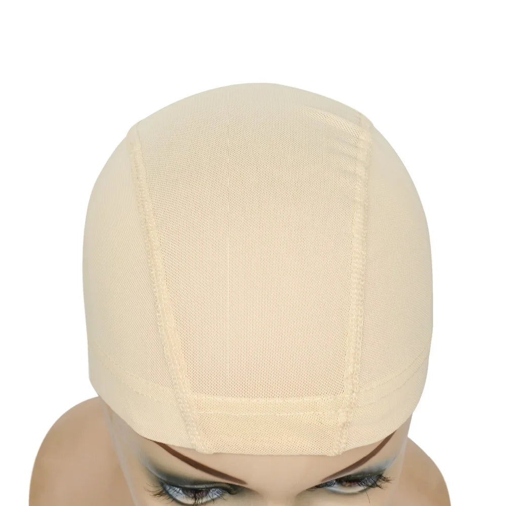 5 Pcs/lots Dome Caps Mesh Caps Wig Caps for Making Wigs Weaving Caps Hair Nets Elastic Nylon Breathable Mesh Hairnets