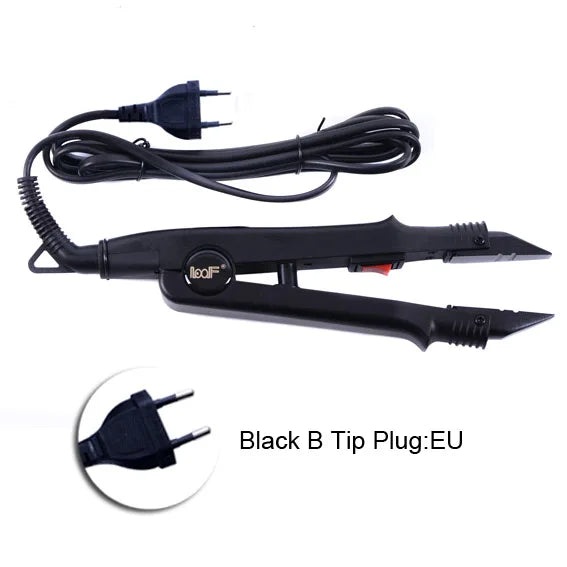 1pc JR-611 A/B/C tip Constant Heat Iron Hair Connectors Hair Extensions Tools Fusion Iron Wand Iron Melting Tool+EU outlet