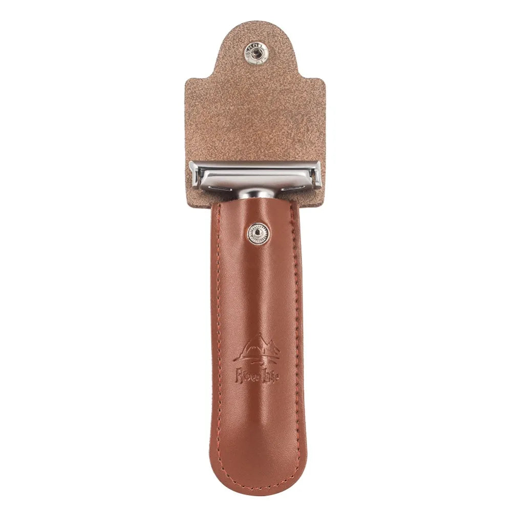 Safety Razor Straight razor For Men Adjustable Close Shaving Classic Double Edge Razor Blades knife replacement shaving set