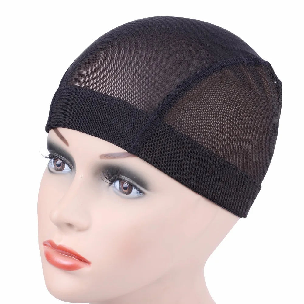 5 Pcs/lots Dome Caps Mesh Caps Wig Caps for Making Wigs Weaving Caps Hair Nets Elastic Nylon Breathable Mesh Hairnets