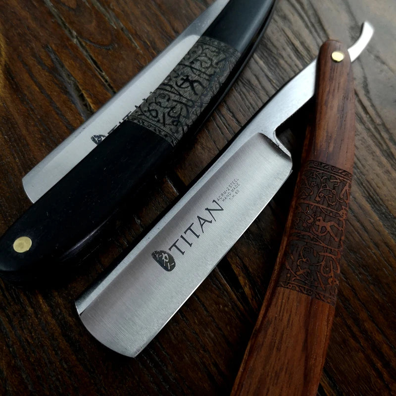 Titan shaving razor sharp already straight razor for men