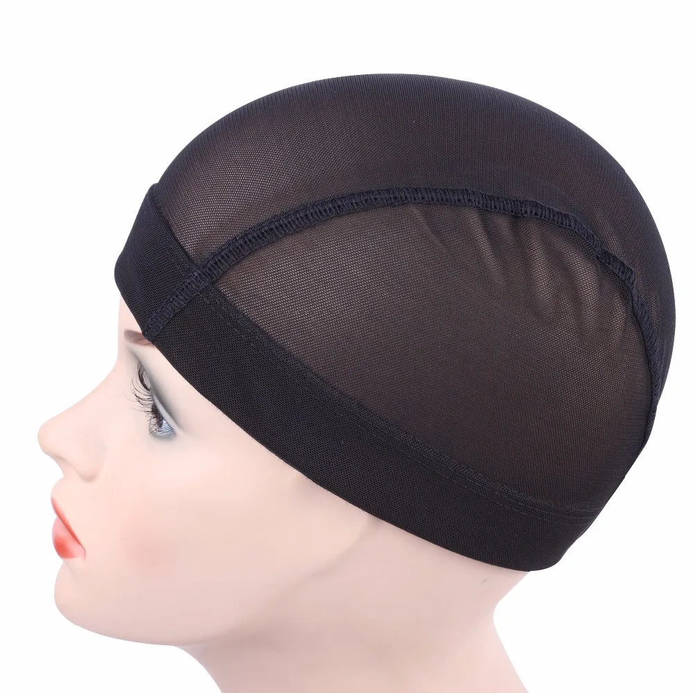 5 Pcs/lots Dome Caps Mesh Caps Wig Caps for Making Wigs Weaving Caps Hair Nets Elastic Nylon Breathable Mesh Hairnets