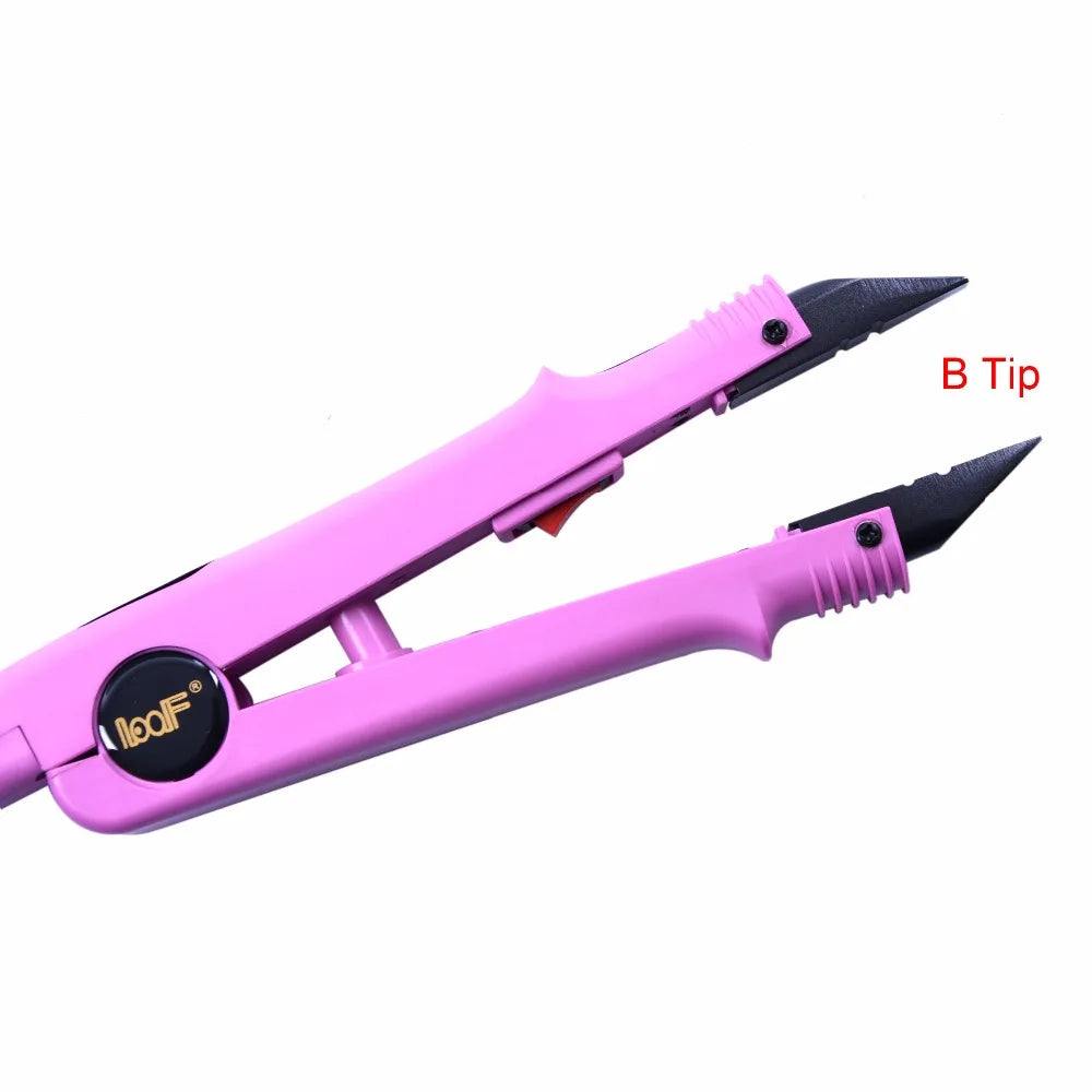 1pc JR-611 A/B/C tip Constant Heat Iron Hair Connectors Hair Extensions Tools Fusion Iron Wand Iron Melting Tool+EU outlet
