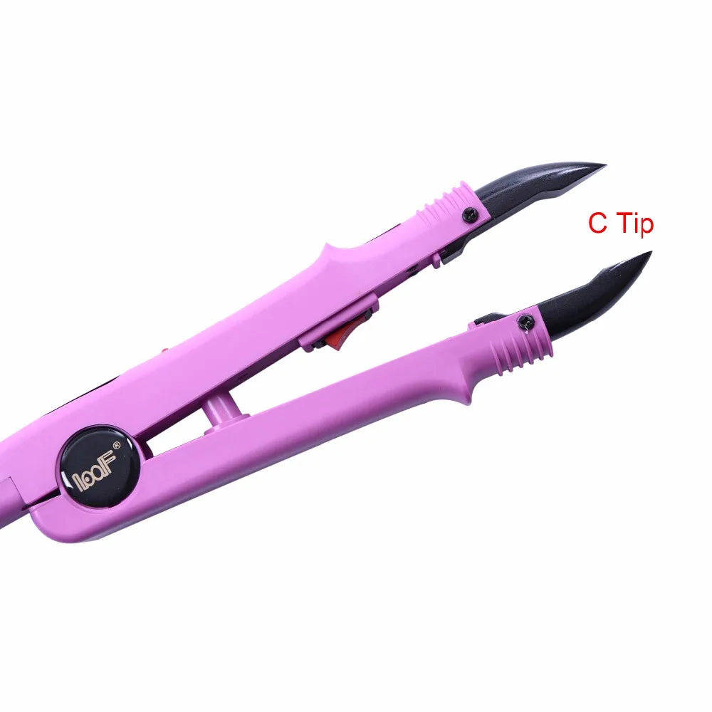 1pc JR-611 A/B/C tip Constant Heat Iron Hair Connectors Hair Extensions Tools Fusion Iron Wand Iron Melting Tool+EU outlet