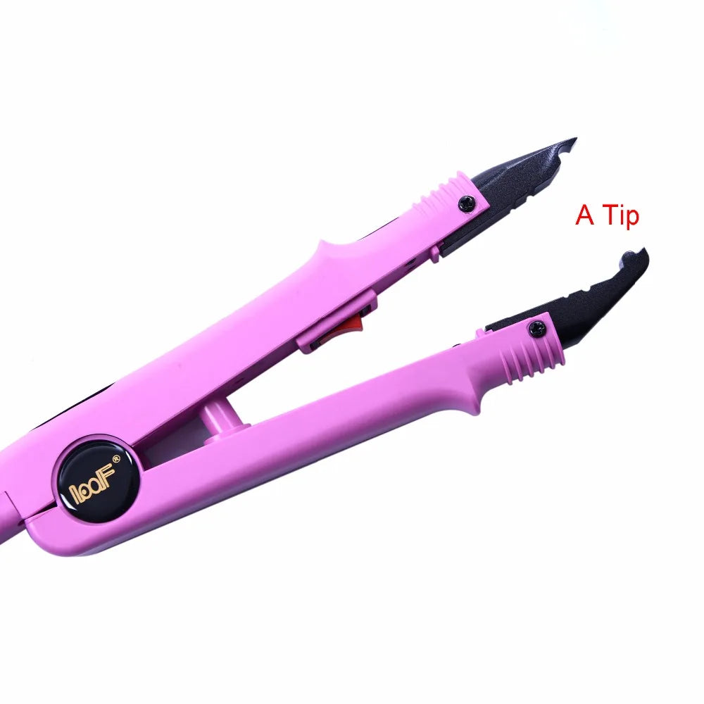1pc JR-611 A/B/C tip Constant Heat Iron Hair Connectors Hair Extensions Tools Fusion Iron Wand Iron Melting Tool+EU outlet