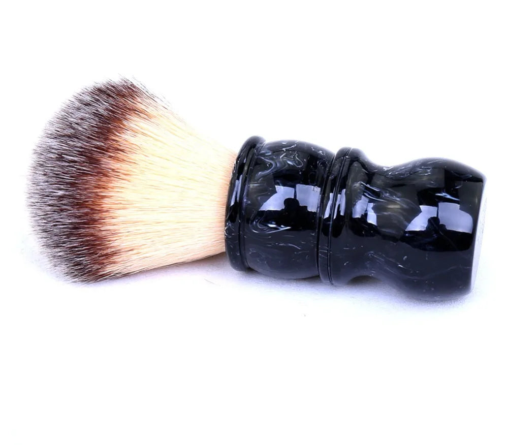 Yaqi 24MM Men's Shaving Brush Resin Handle Nylon For Men Clearance Beard Professional Barber Face Cleaning Shaving Brush Tool