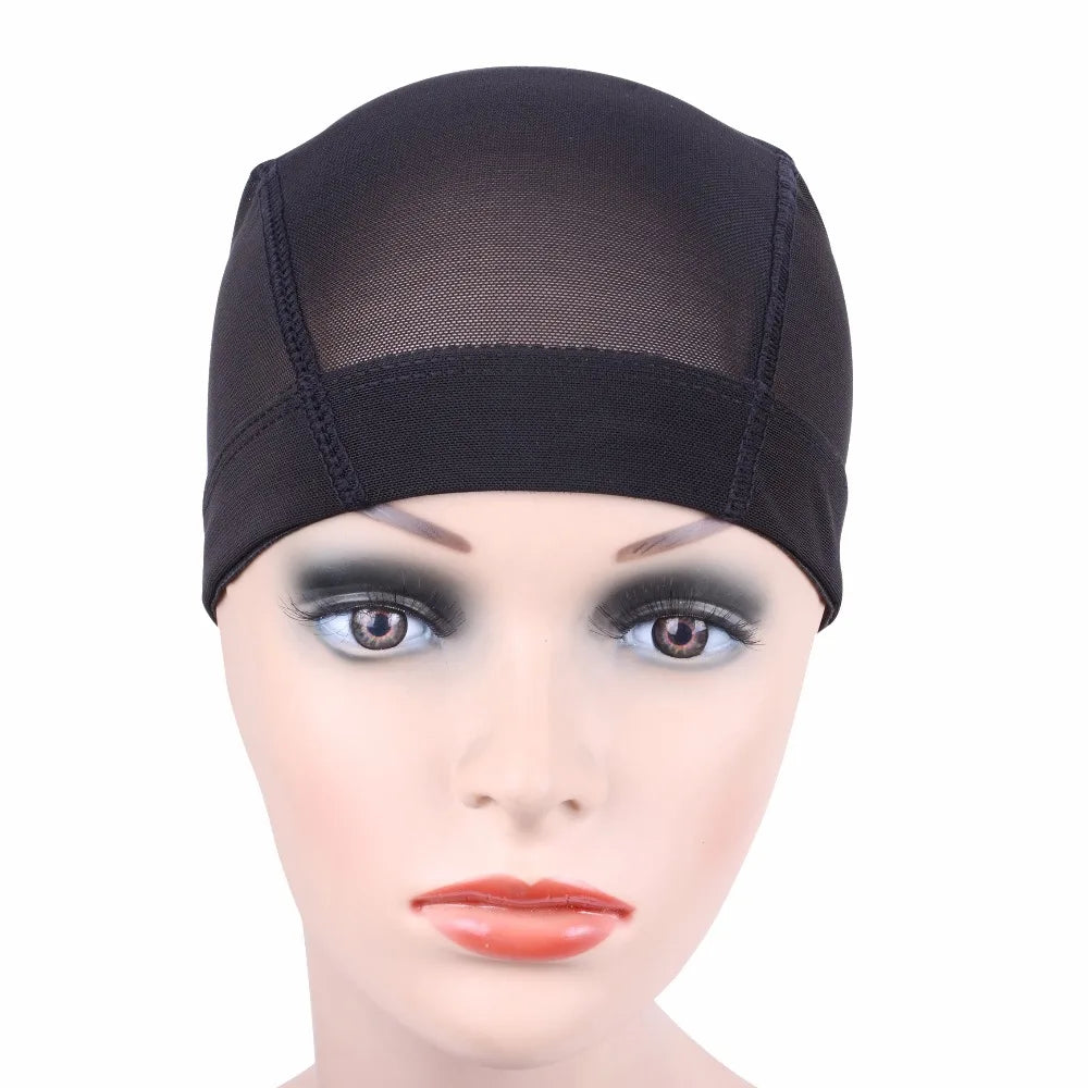 5 Pcs/lots Dome Caps Mesh Caps Wig Caps for Making Wigs Weaving Caps Hair Nets Elastic Nylon Breathable Mesh Hairnets
