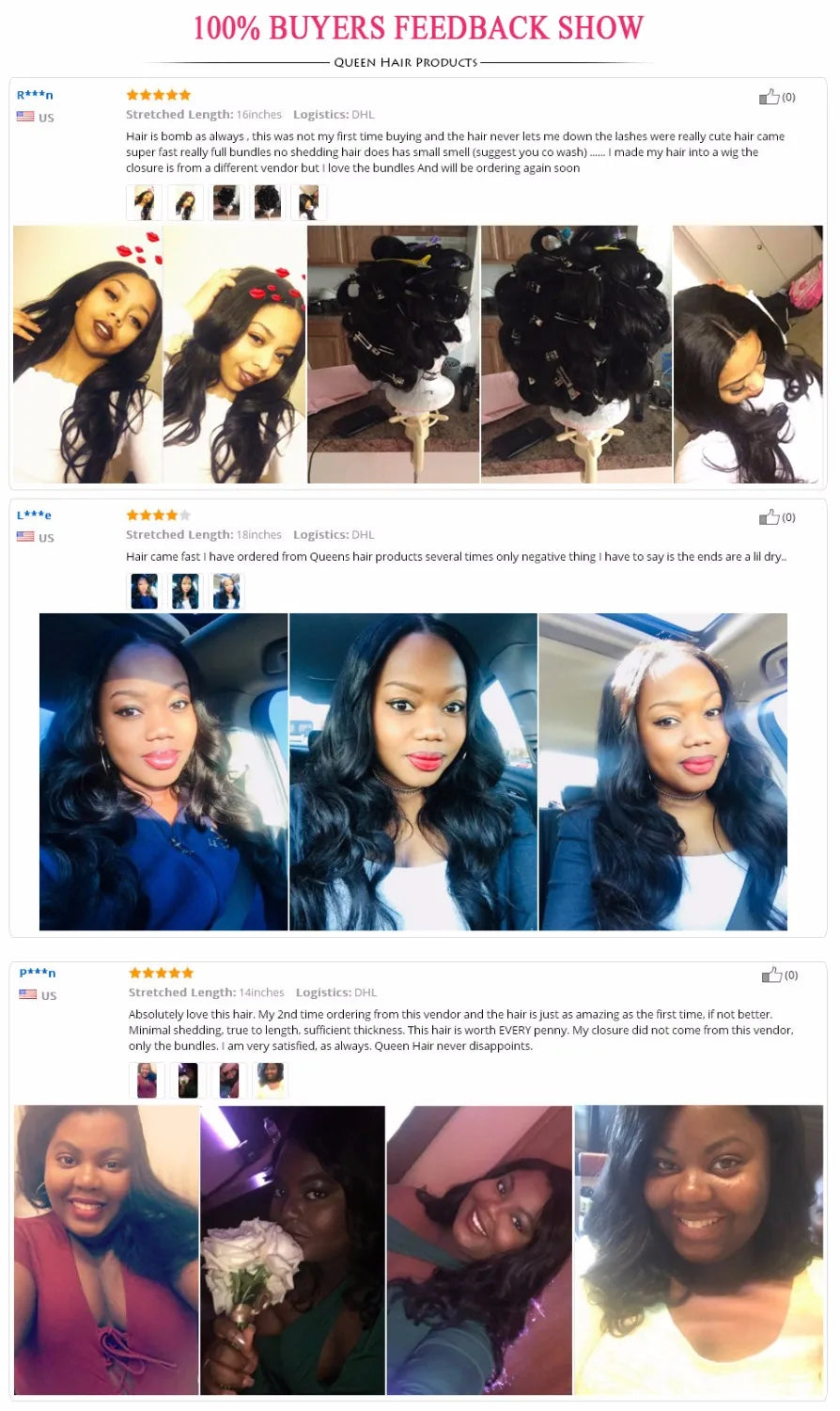 Queen Hair Raw Hair Body Wave 100% Human Hair Unprocessed Raw Hair Bundles Weave Extensions Brazilian Hair Natural Color