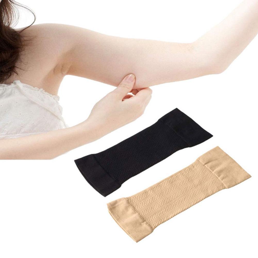 2pcs Arm Sleeve Weight Loss Calories Off Slim Slimming Arm Shaper Massager Sleeve Wrap Weight Loss Fat Burning Running Arm Cover