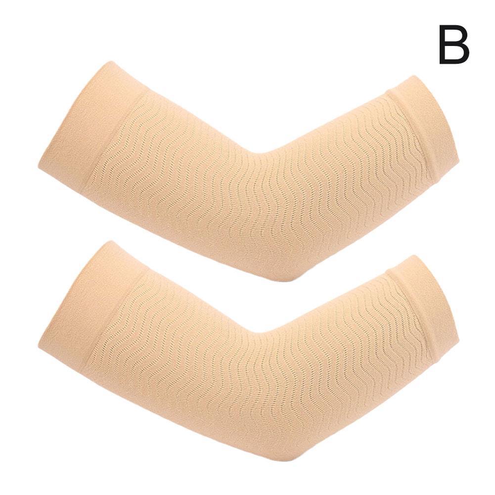 2pcs Arm Sleeve Weight Loss Calories Off Slim Slimming Arm Shaper Massager Sleeve Wrap Weight Loss Fat Burning Running Arm Cover