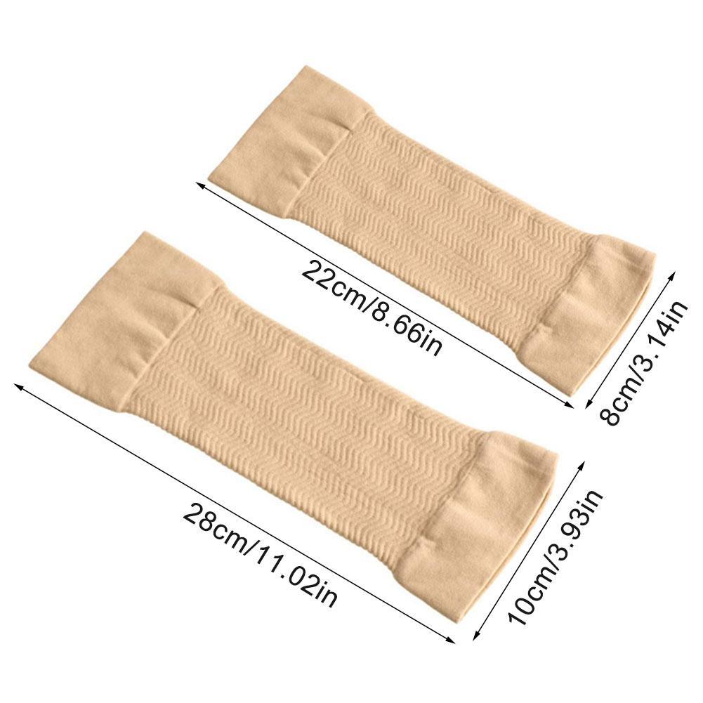 2pcs Arm Sleeve Weight Loss Calories Off Slim Slimming Arm Shaper Massager Sleeve Wrap Weight Loss Fat Burning Running Arm Cover