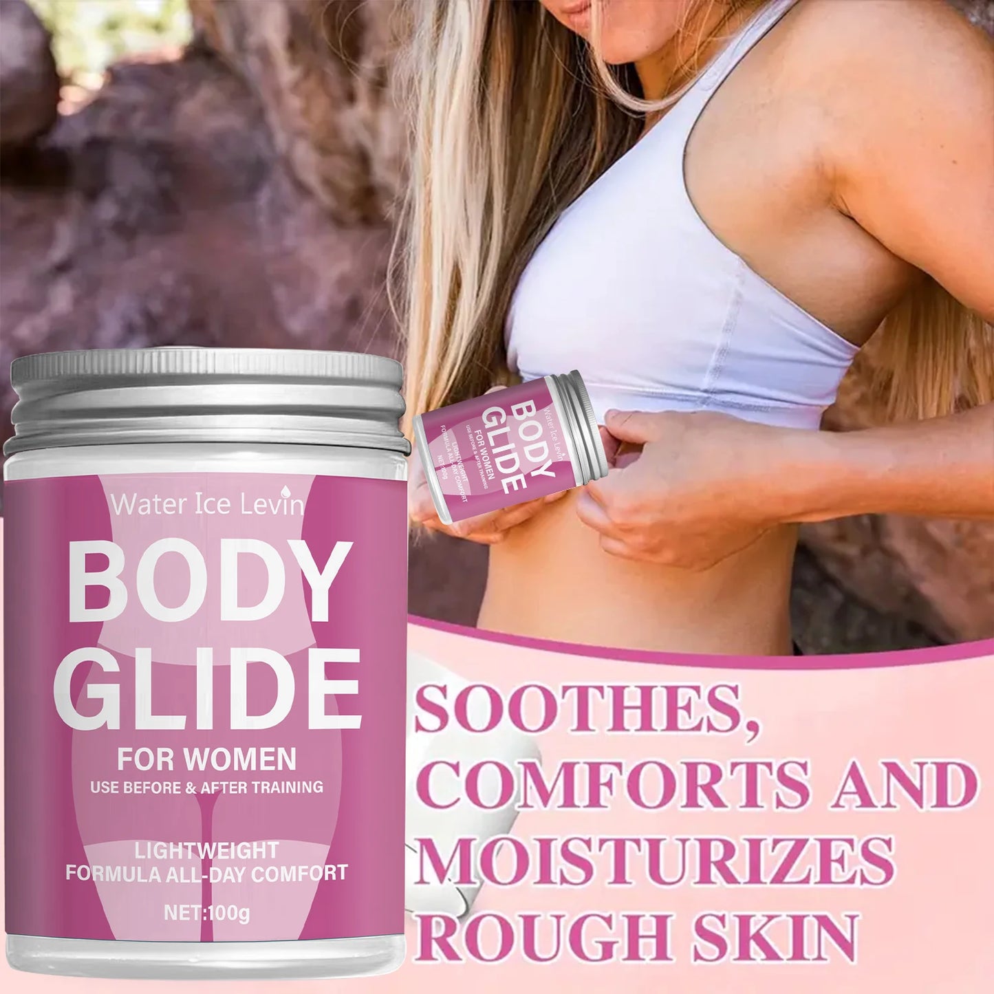 Body Cream, Moisturizing and Moisturizing, Containing Collagen Ingredients, Suitable for Private Parts, Suitable for Women, Sports Essentials