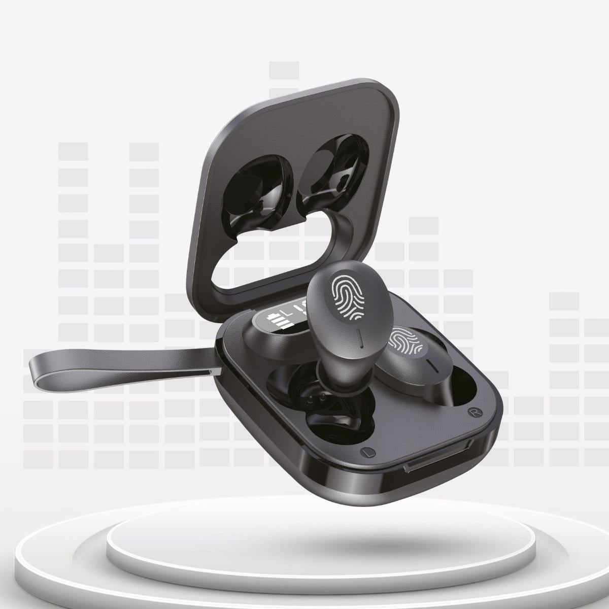 WYEWAVE Black Stereo Wireless Earbuds