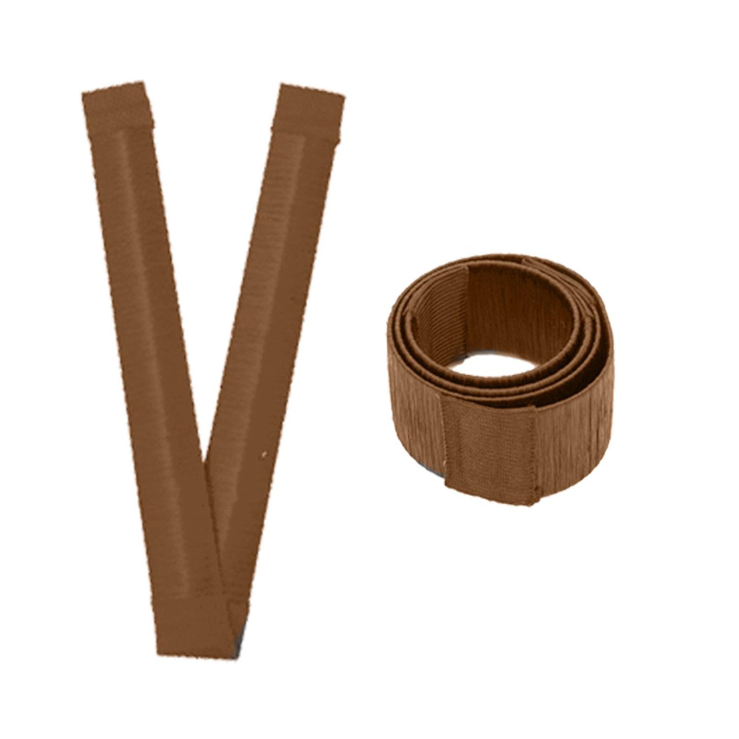 Women's Hair Styling Bun Maker Donut Former Twist Magic DIY Tool, Light Brown