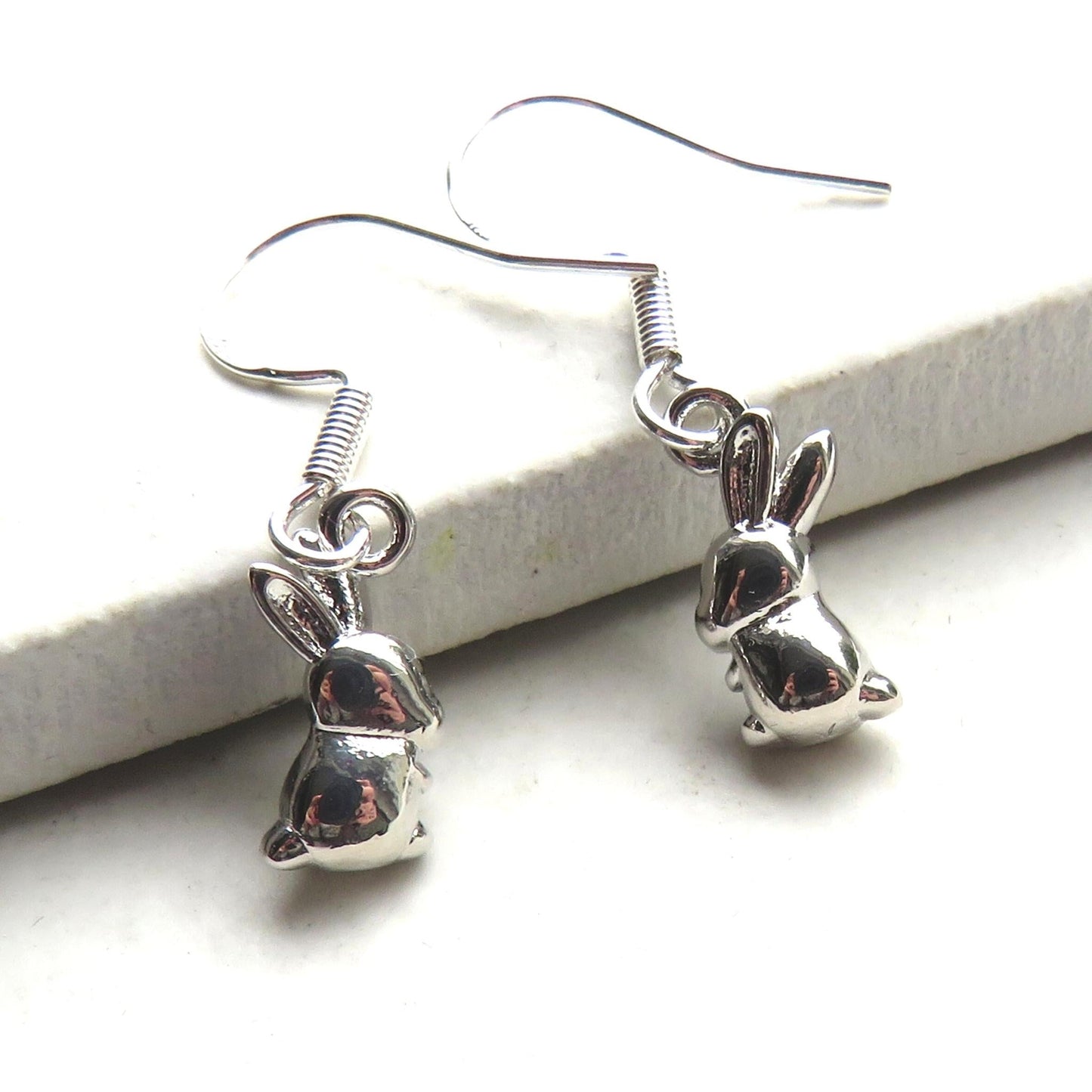Bunny Rabbit Drop Earrings