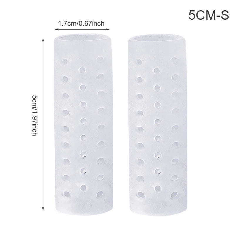 1Pair Little Toe Pinkie Foot Thumb For Daily Use Hallux Valgus Silicone Correction Gel Toe Bunion Guard Foot Care Toe Separator