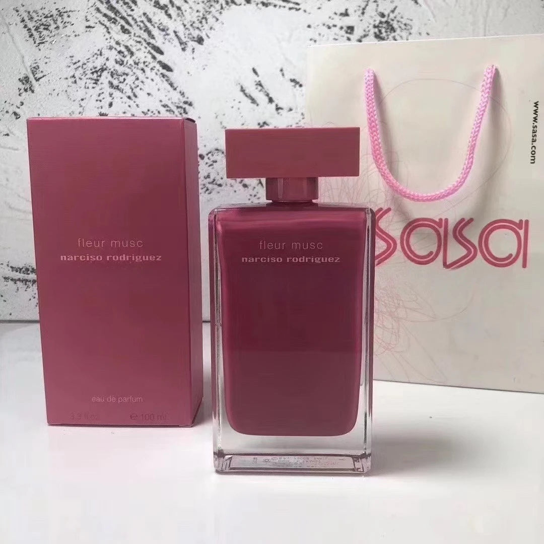 Classic Perfume Series Women's Rose Red Pure Musk Powder White Fatty Perfume Women Eau De Parfum Mujer Fragrance Avon Perfume