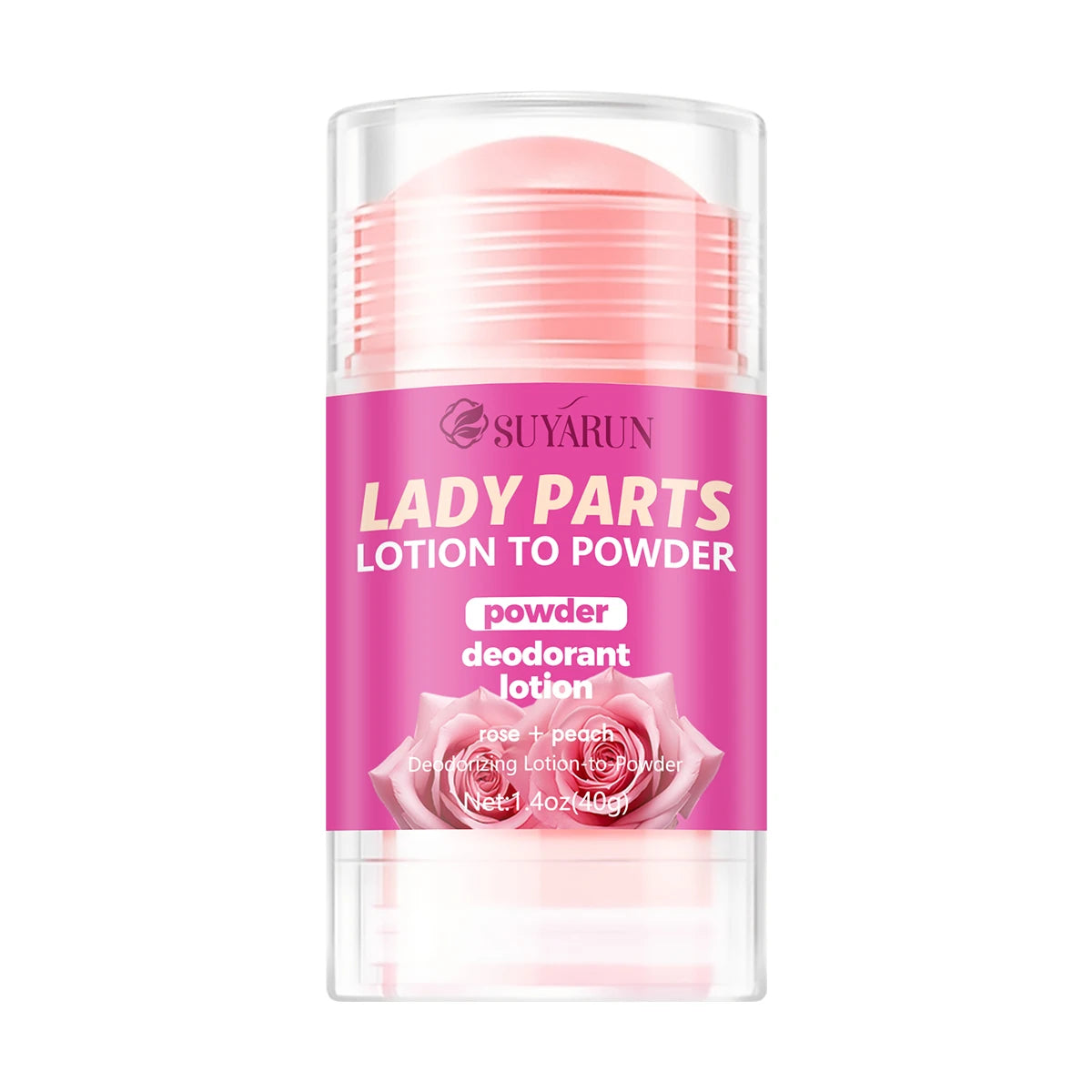 SUYARUN Ladies Deodorant Anti-Sweat Moisturizing Refreshing Long-Lasting Comfort Fragrance Body Care Product.