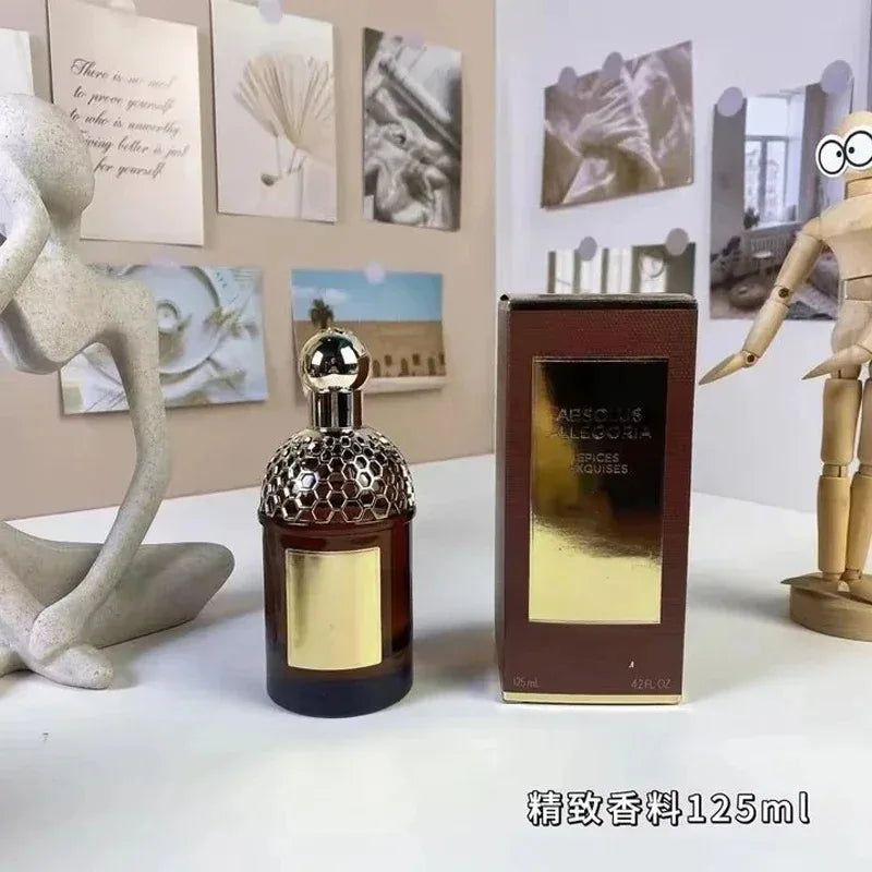125ml Perfume Women Rose Long Lasting Floral Lasting Men's Fragrance Sandalwood Leather Pheromone Cologne Perfumes