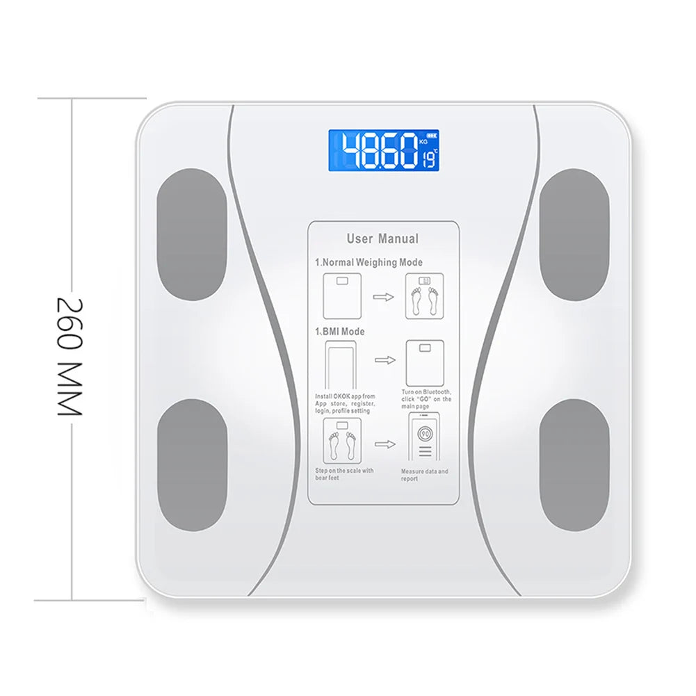 Home Weight Scale Human Body Ultra-accurate Meter Height and Fat Loss Special Electronic Scale Smart Bluetooth Body Fat Scale