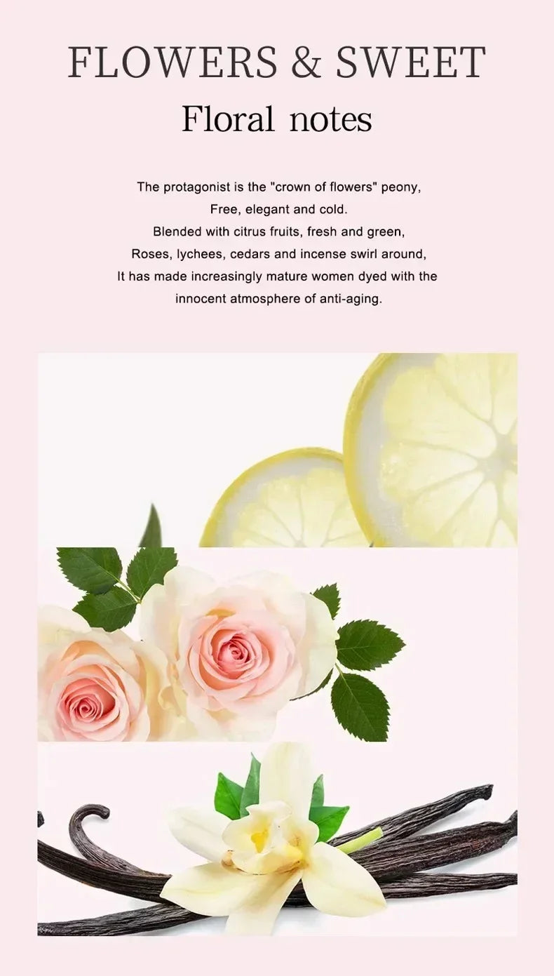 Women's Perfume Original Perfume 75ml Eau De Toilette Female Long Lasting Floral Fragrance Spray Pheromone Perfumes Women Gift