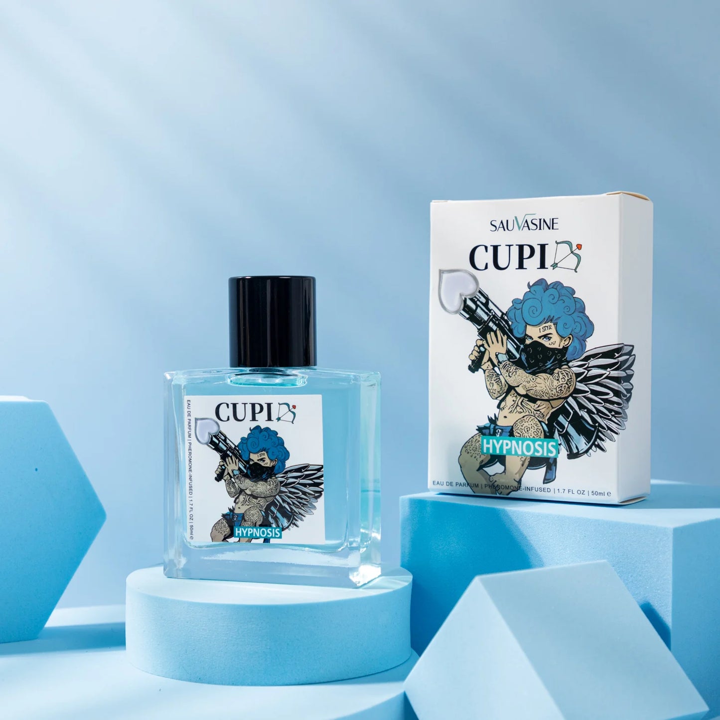 50ml Cupid Hypnosis Perfume Pheromone Cologne for Men Long Lasting Enhances Intimacy High Quality Hombre Perfume Attract Women