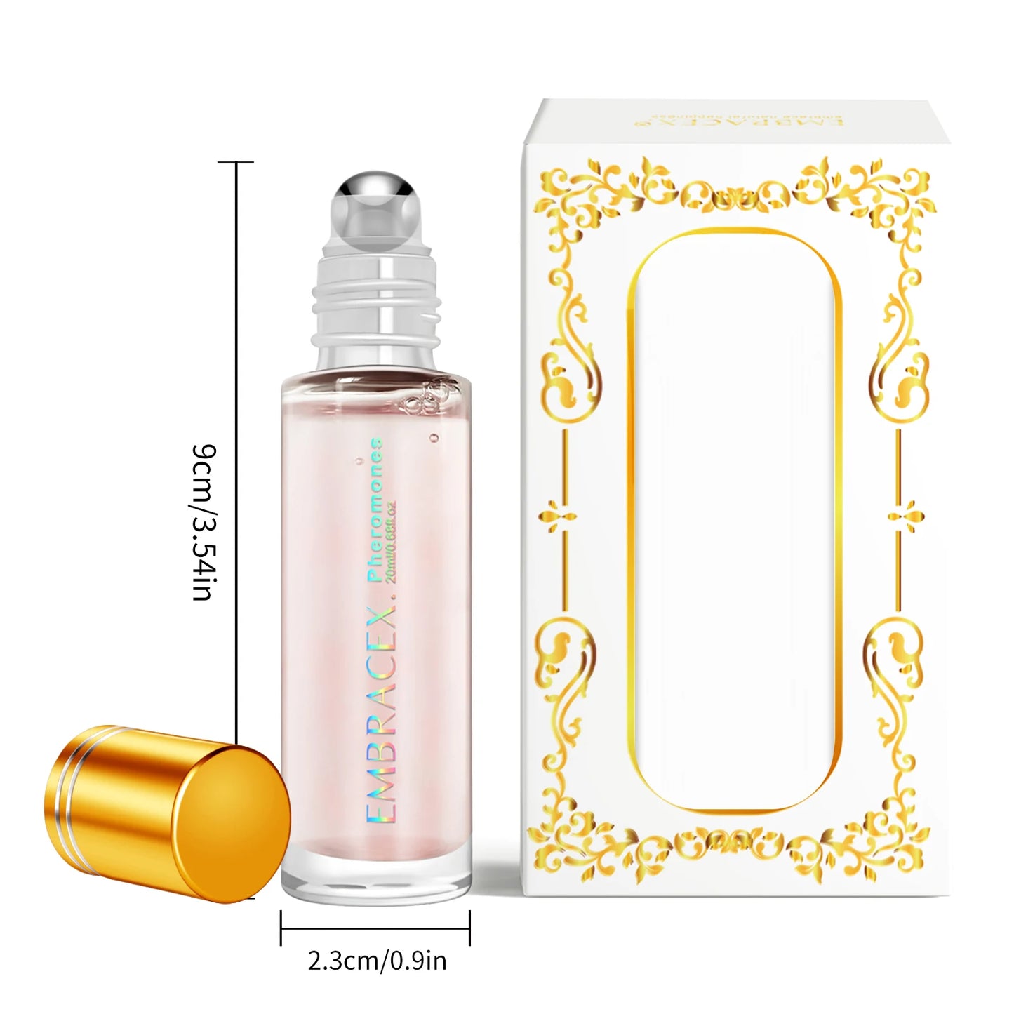 20ml Pheromone Perfumes Essential Oils Pheromones For Women Gift Roller On Skincare Massage oils Travel on the go