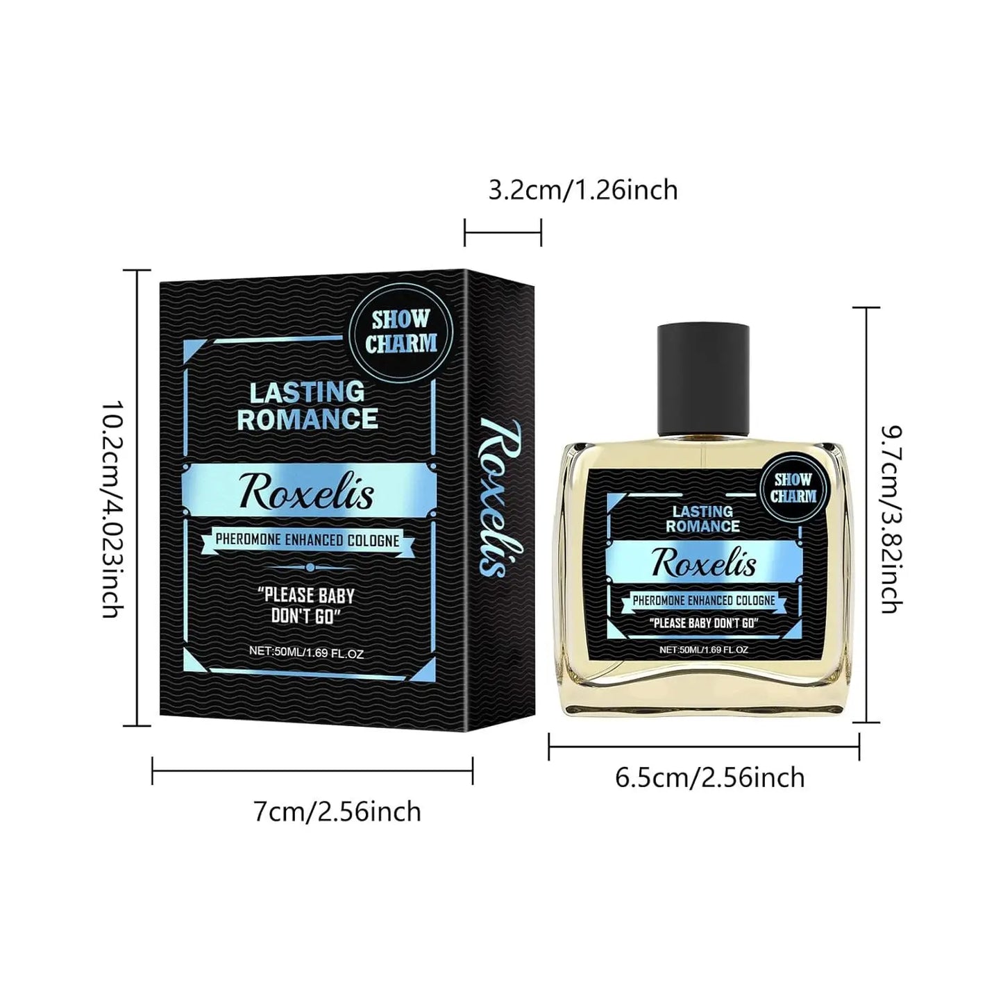 50ml Original Men's Pheromone Cologne Excellent Lasting Fruity Fragrance Spray Attraction Naturally Fresh Non-irritating Present