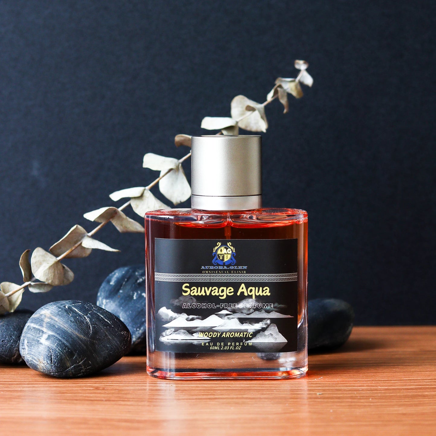 Men's Eau de Parfume 50ml Alcohol-Free Woody Fresh Long Lasting Fragrance Oil Cologne Gift Set for Him Vegan & Hypoallergenic