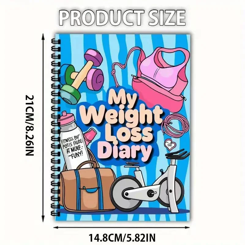 Weight Loss Plan Book My Weight Loss Diary 12 Weeks Fitness Journal Progressive Goal Setting Monthly Planner Health