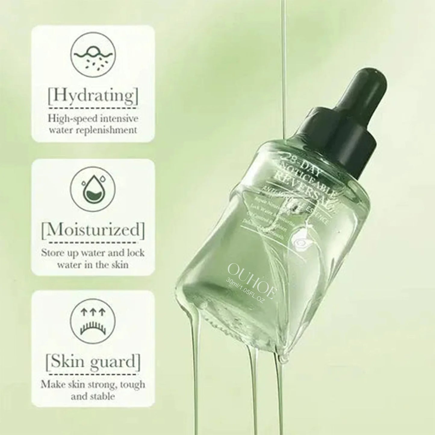 Collagen Anti Aging Serum Lift Firming Fade Fine Lines Remove Dark Spots Freckle Whitening Moisturizing Skin Restoration Essence