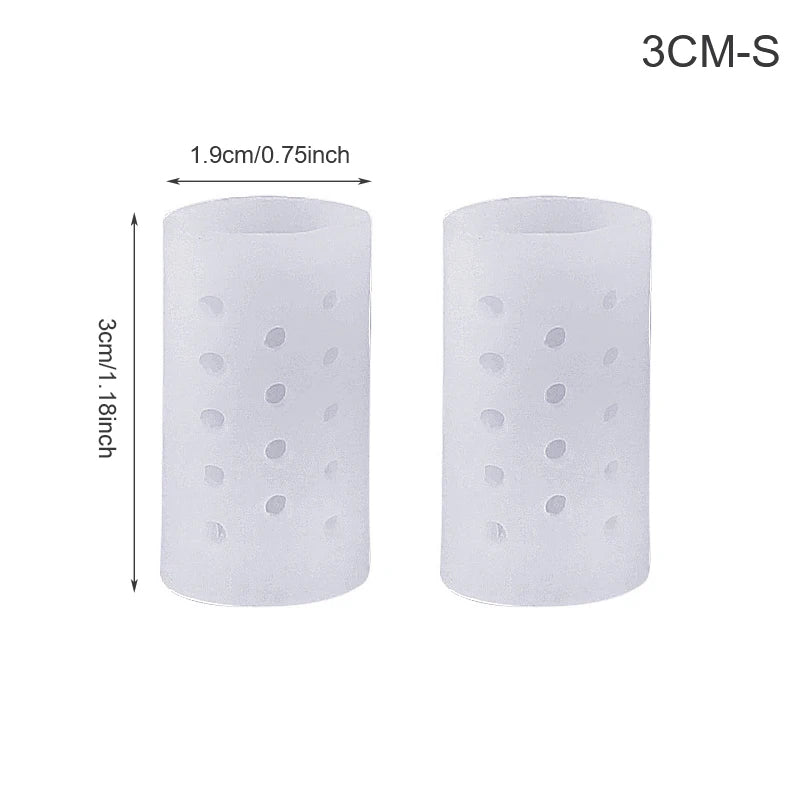 1Pair Little Toe Pinkie Foot Thumb For Daily Use Hallux Valgus Silicone Correction Gel Toe Bunion Guard Foot Care Toe Separator