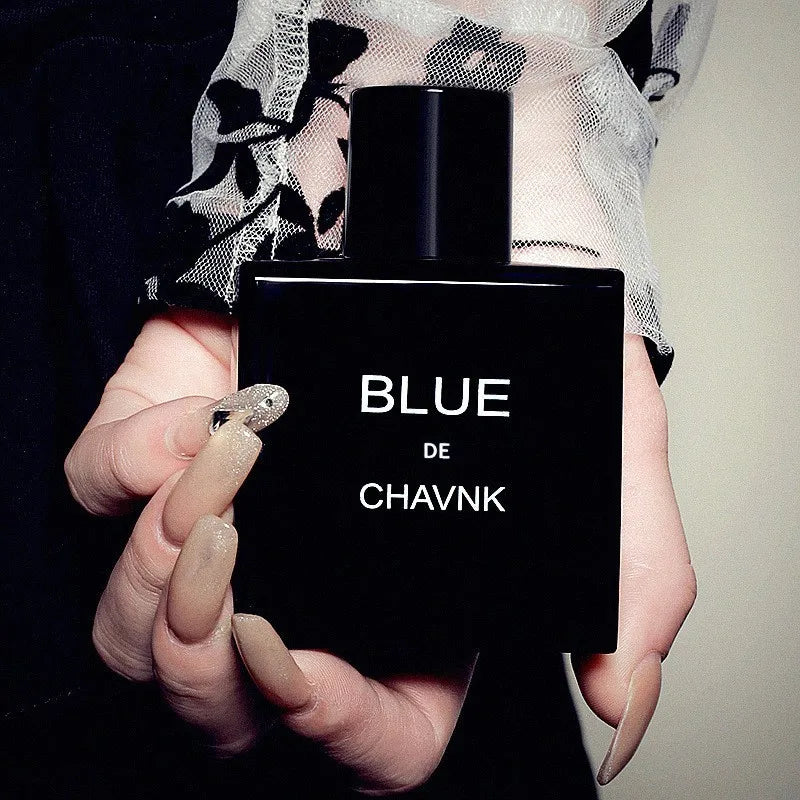 Eau De Parfum Vaporisateur Spray 50ML Blue Men's Prefume Fruity Note Man's Unique Mystery Calm and Successful Taste