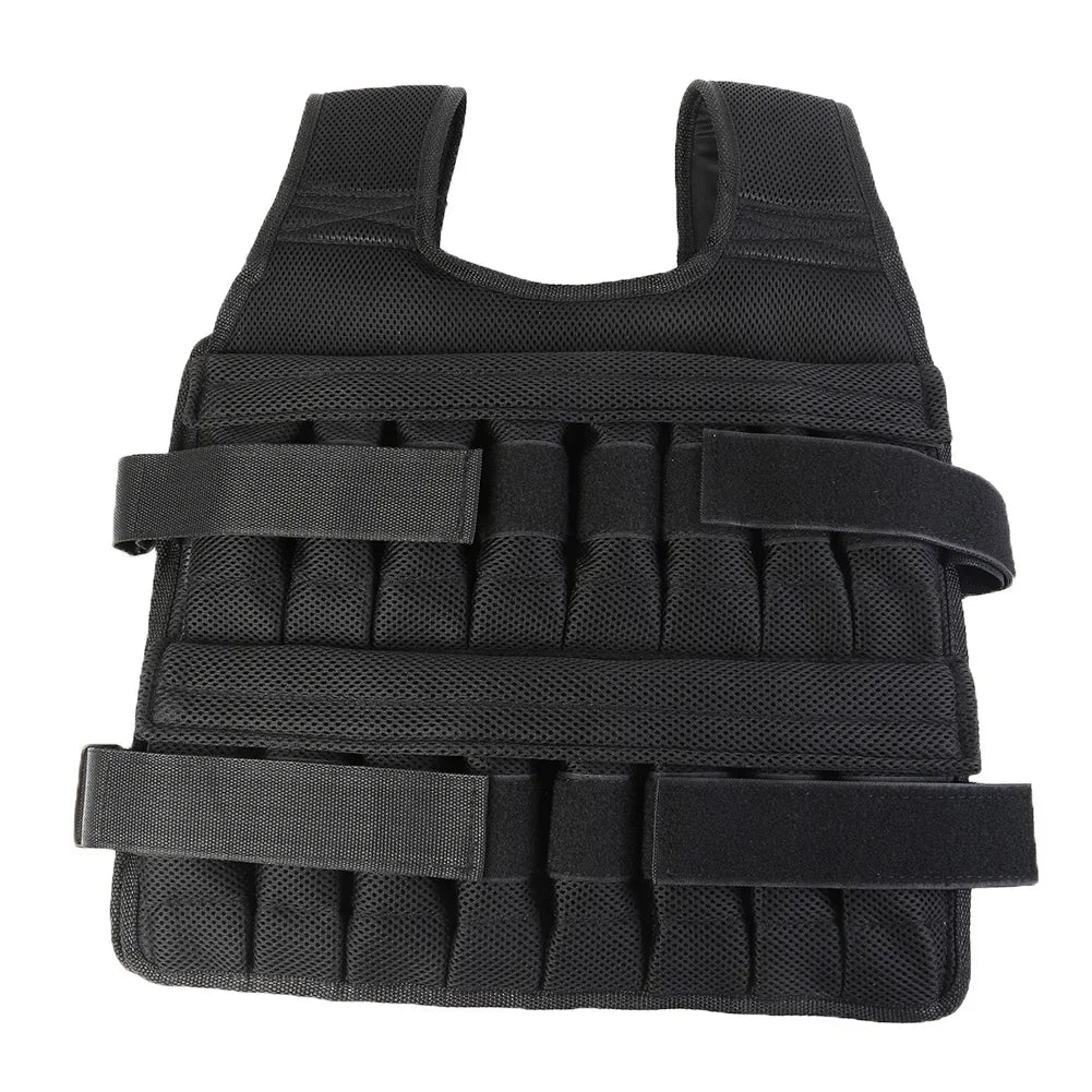 3/15/35kg Weight Vest Adjustable Workout Weight Jacket Weighted Exercise Vest for Boxing Training Workout Running Fitness