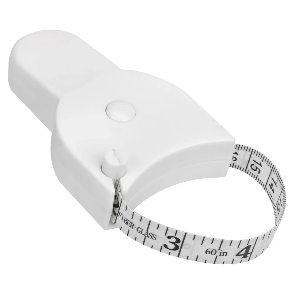 YUANJ 150CM Body Fat Weight Loss Measure Caliper Measuring Tape Gauging Tool Retractable Ruler for Fitness Accurate Tool