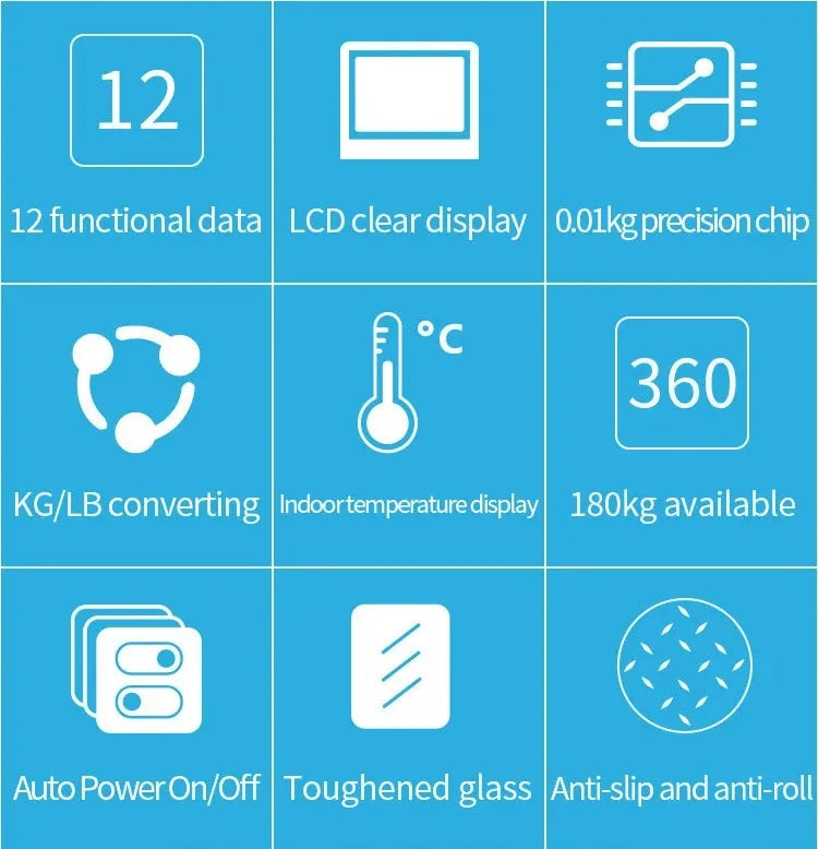 Electronic scale body management fat loss dedicated smart mode Bluetooth body fat scale home weight scale ultra-accurate